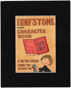 THE FLINTSTONES/GENERAL MILLS MONSTERS/CAP'N CRUNCH 1970s CHARACTER BOOK PREMIUM LOT WITH ORIGINAL A
