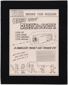 HARDY BOYS' DETECTOSCOPE 1969 PREMIUM LOT.