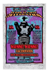 1998 LOST IN SPACE CONVENTION POSTER DESIGNED & REMARQUED BY MARK ARMINSKI.