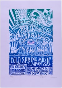 2004 COLD SPRING MUSIC COMPANY PRINT PAIR, INCLUDING ONE REMARQUED BY ARTIST MARK ARMINSKI.