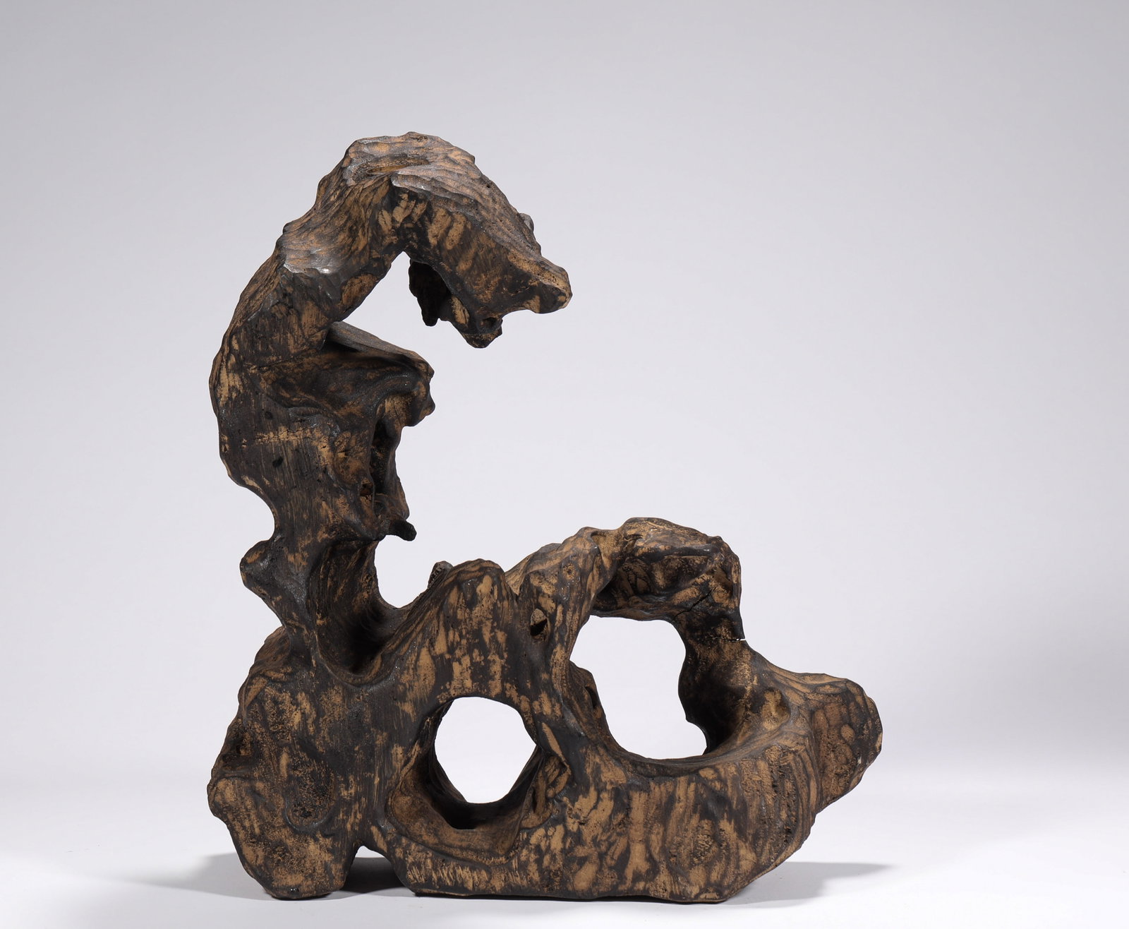 Qinan Agarwood, Ming Dynasty, China: High:27.5cm,Wide:24.5cm,Weight:1266g