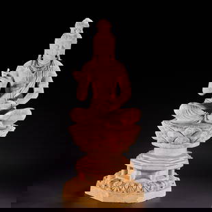 Stone Buddha Statues Before Ming Dynasty: Stone Buddha Statues Before Ming DynastyH:68cm W:30cm