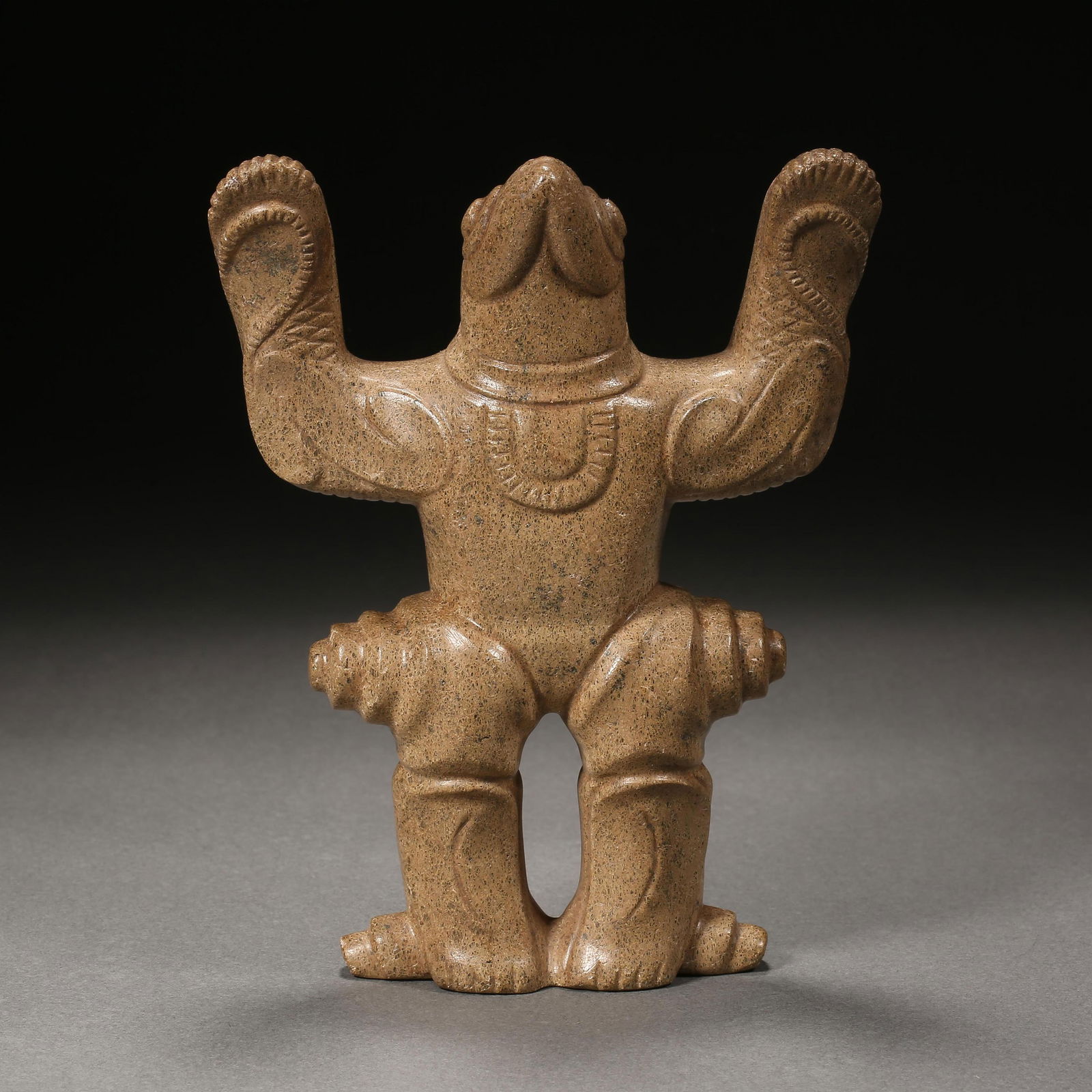 Chicken bone white jade frog figure before the Ming Dynasty: 103Chicken bone white jade frog figure before the Ming Dynasty