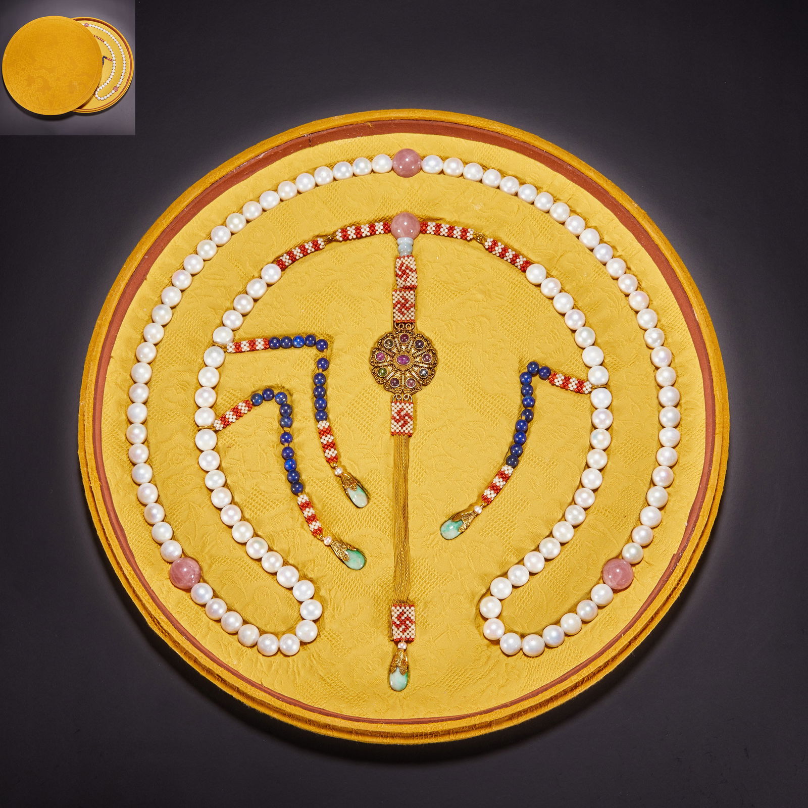 Qing Dynasty Pearl Court Beads (1 of 12)