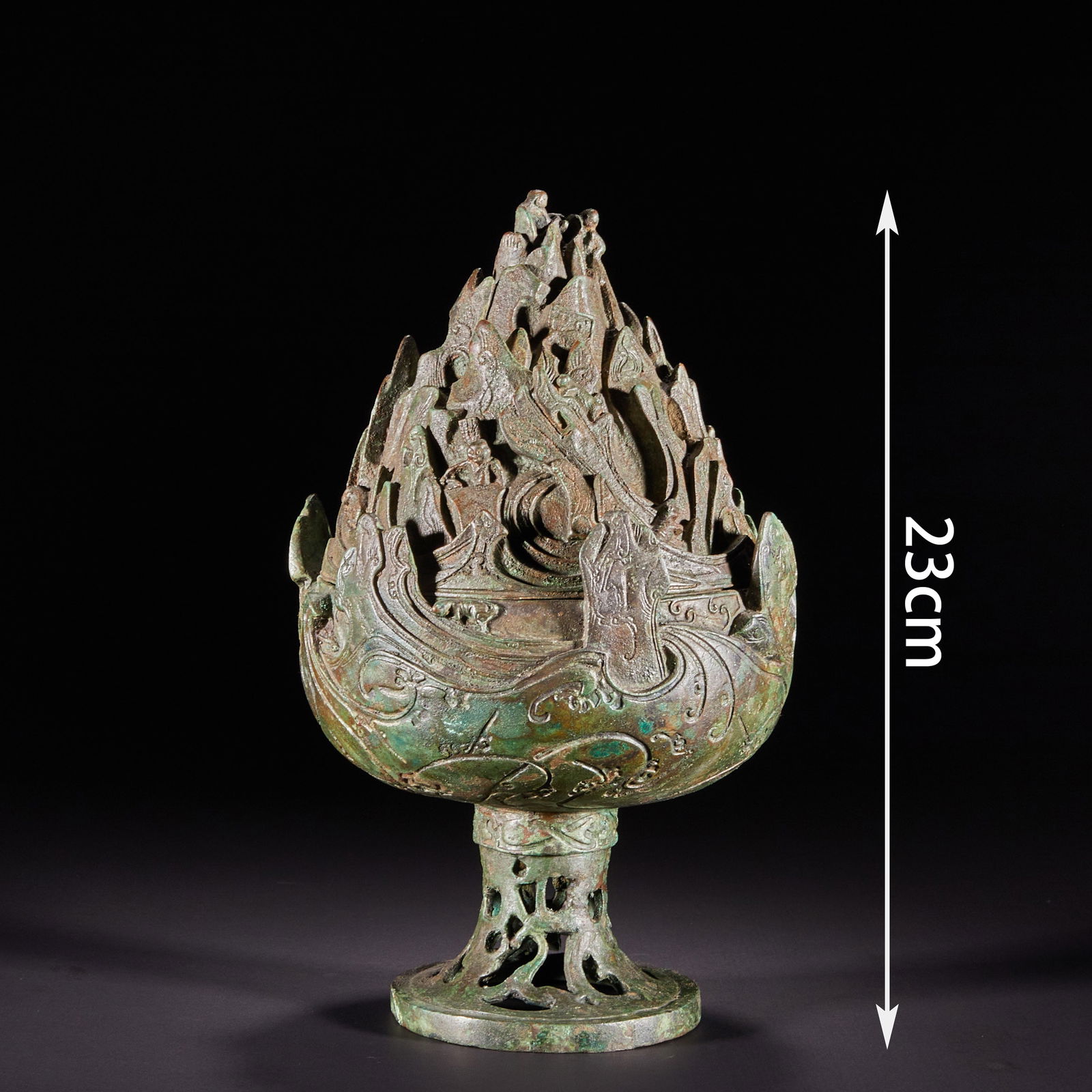 Bronze Boshan Incense Burners Before the Ming Dynasty: 143Bronze Boshan Incense Burners Before the Ming Dynasty