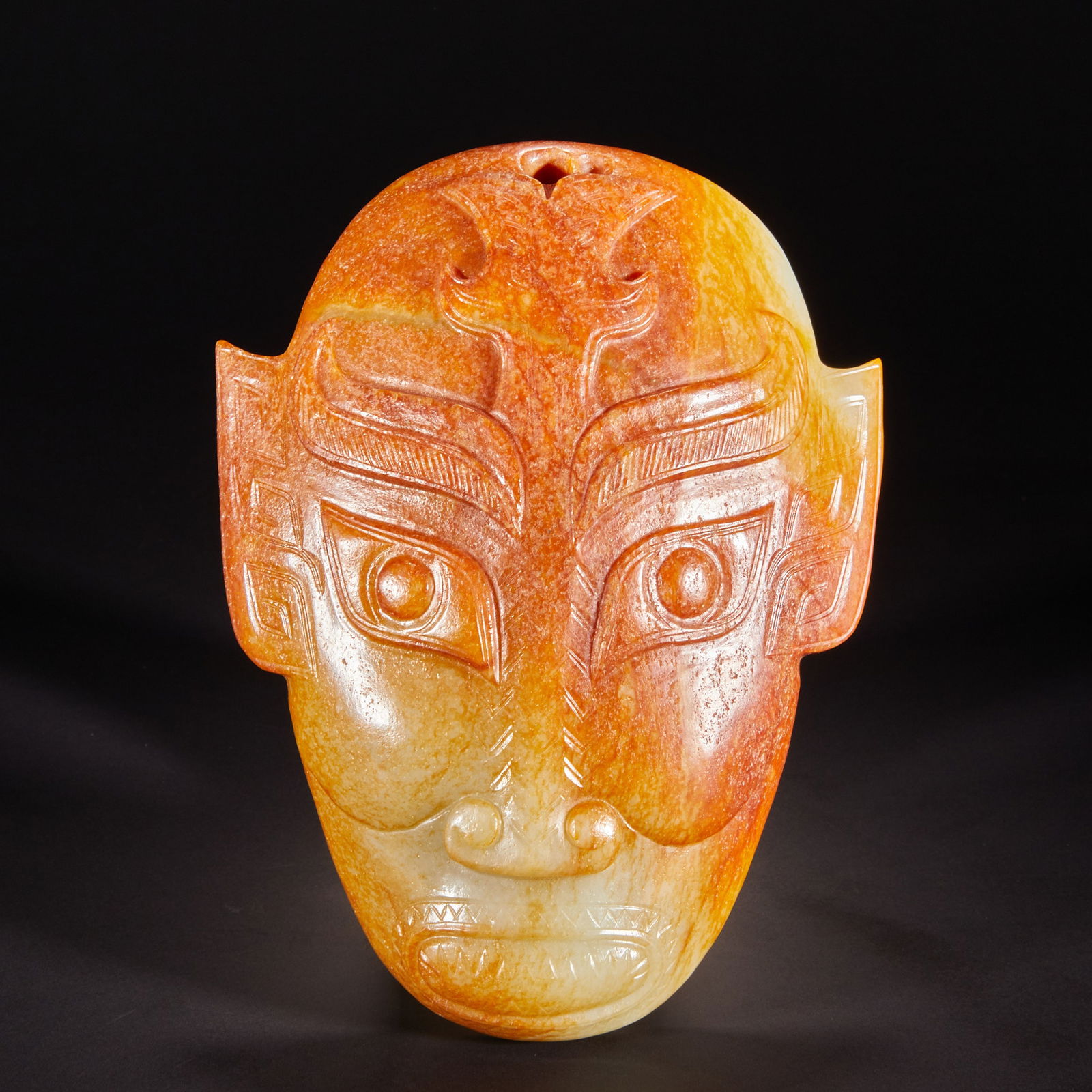 Hetian jade face before the Ming Dynasty (1 of 12)