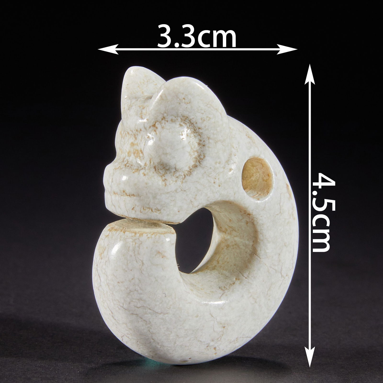 Jade Pig Dragon of Hongshan Culture before the Ming Dynasty: 291Jade Pig Dragon of Hongshan Culture before the Ming Dynasty