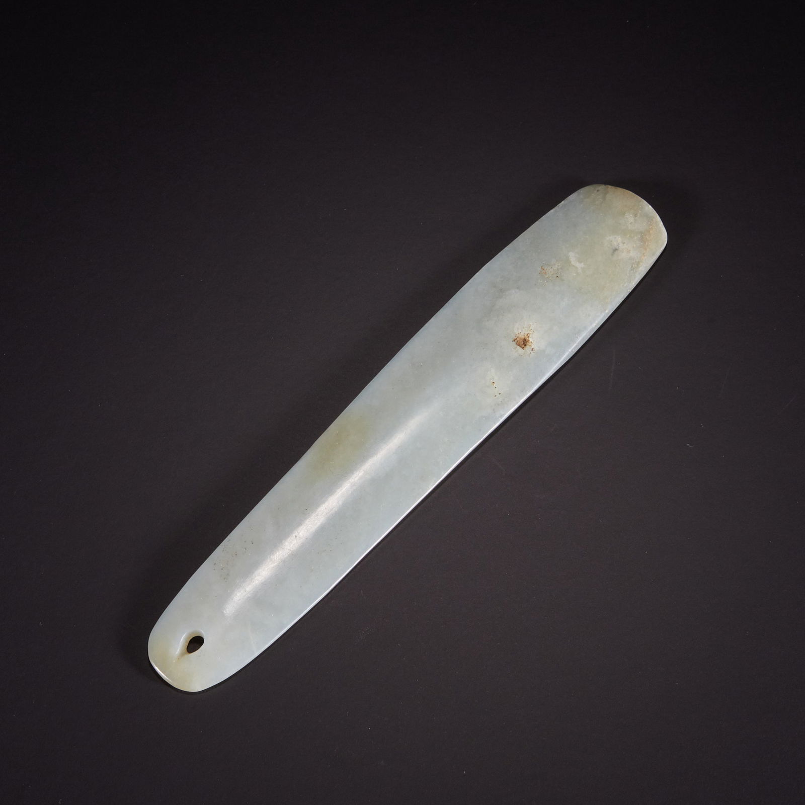 Pre-Ming Dynasty Hongshan Culture Jade Bi (1 of 6)