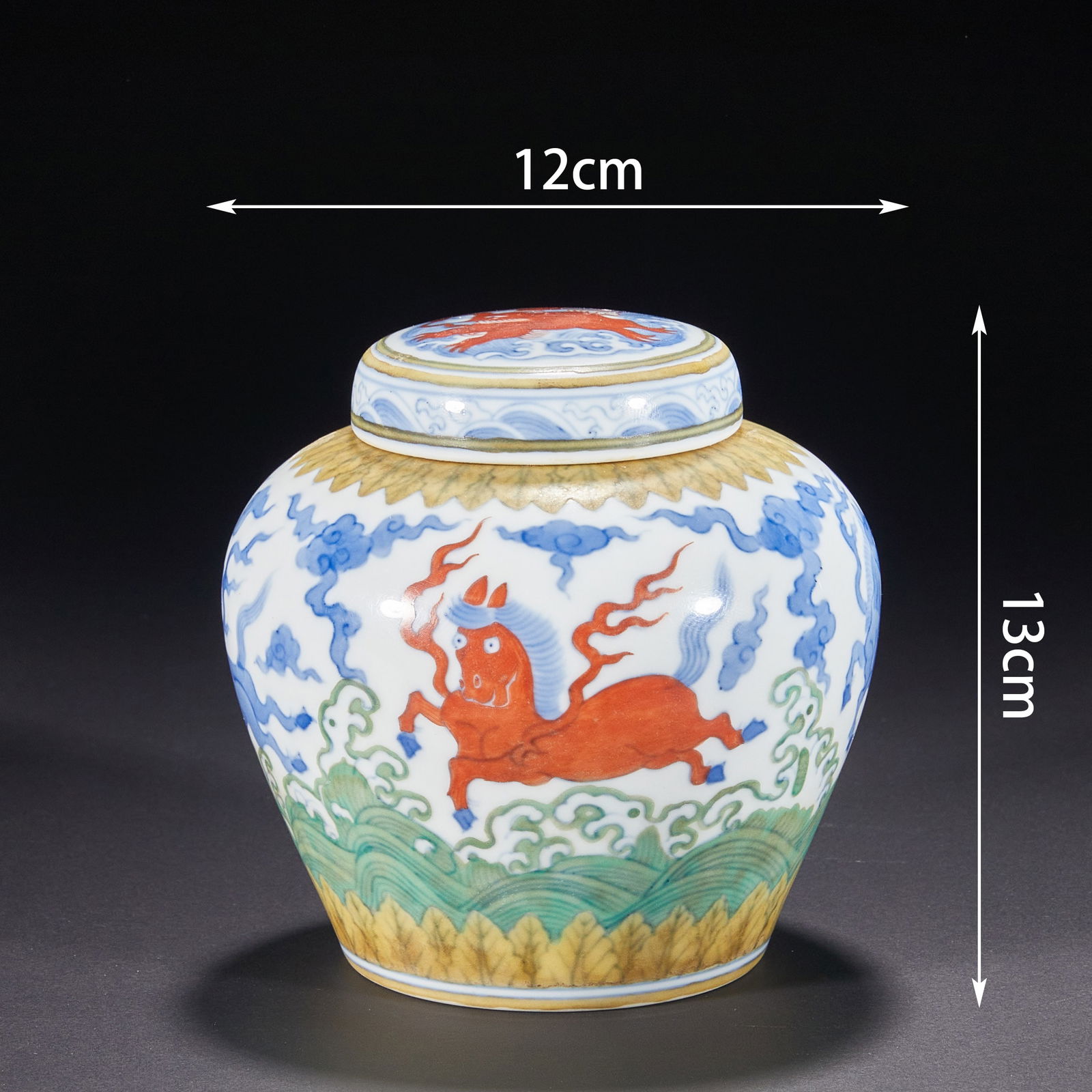 Ming Dynasty Doucai Tianzi Jar (1 of 10)