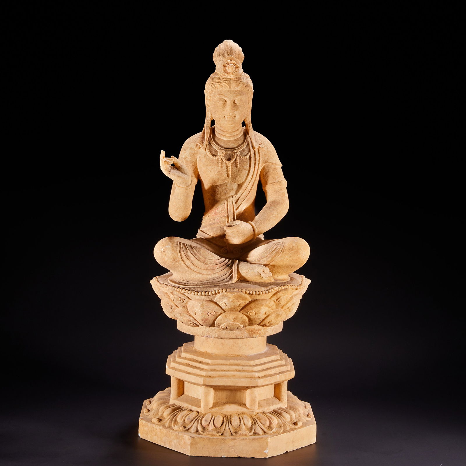 Stone Buddhist statues before the Ming Dynasty (1 of 17)