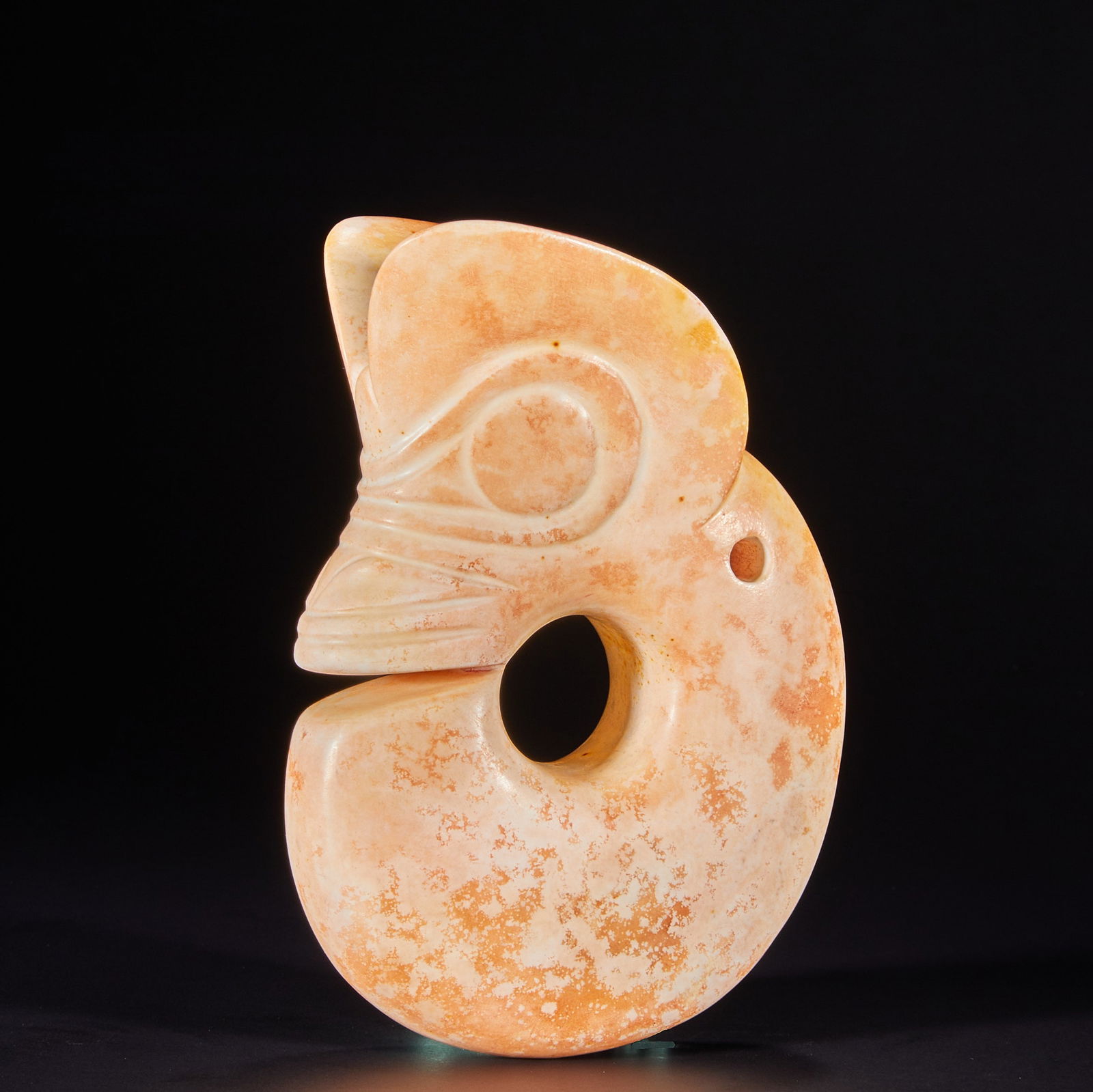 Chicken bone white pig dragon before Ming Dynasty (1 of 8)