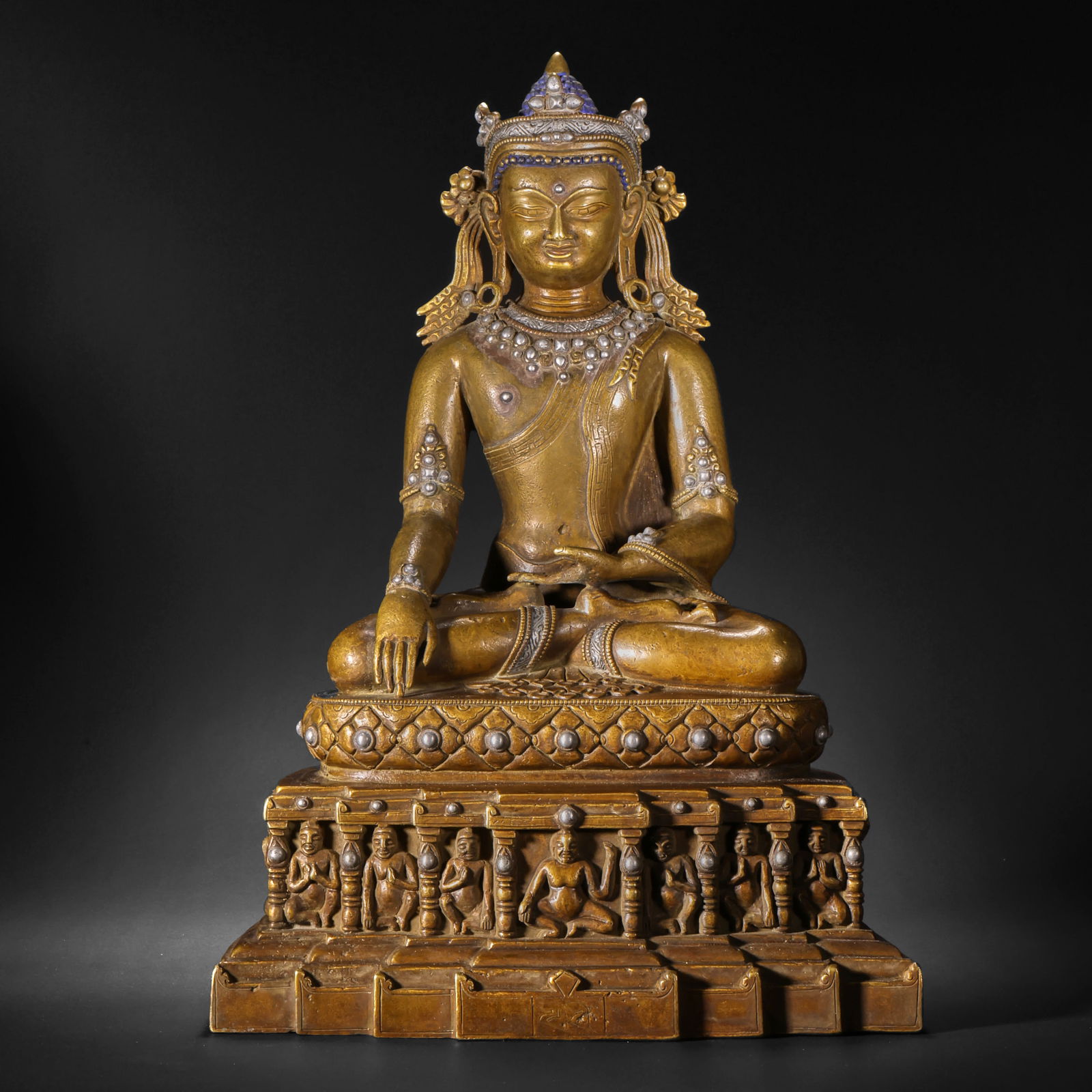 Ming Dynasty Bronze Shakyamuni Buddha (1 of 12)