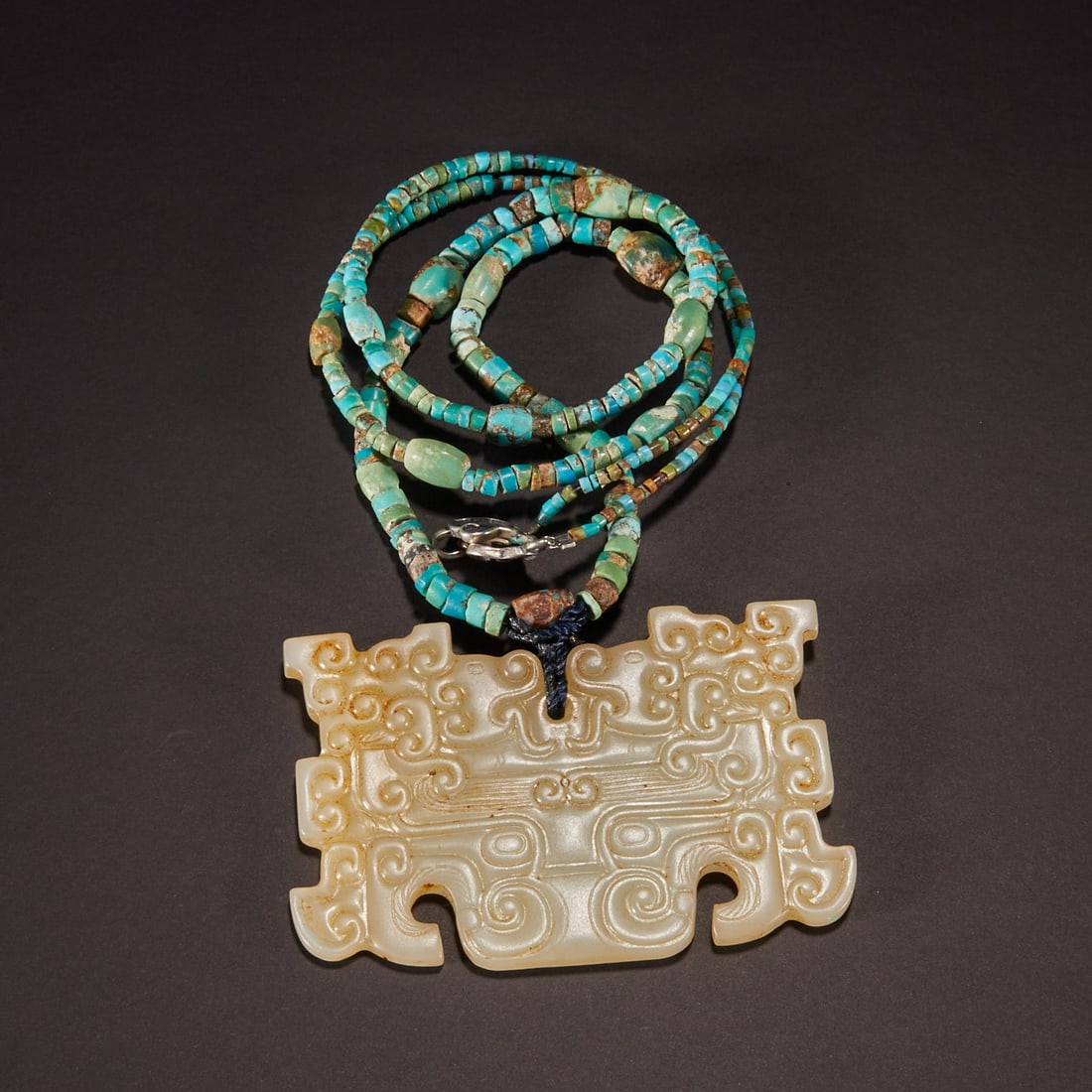 Hetian jade pendant before Ming Dynasty (1 of 6)