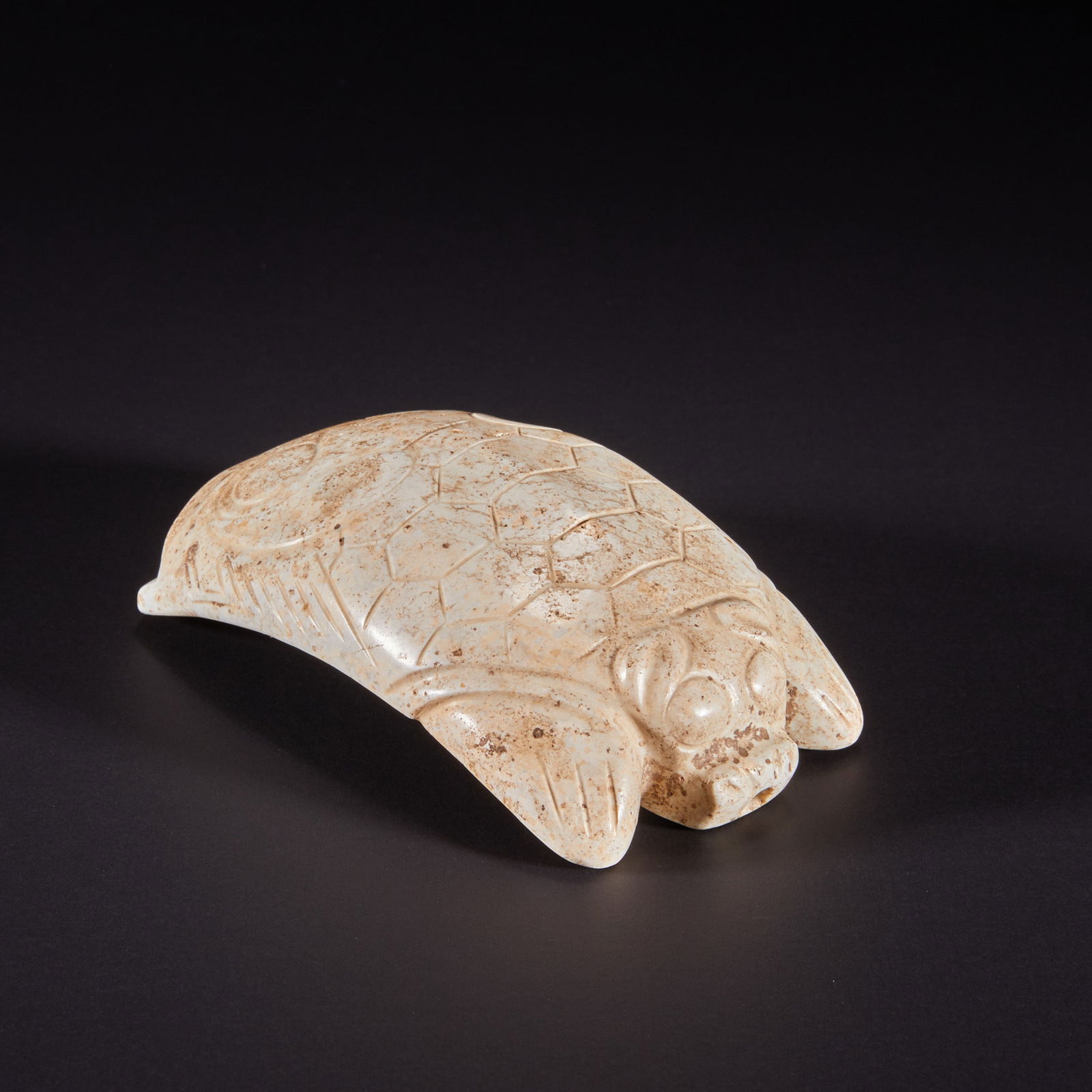 Chicken bone white jade beast before the Ming Dynasty: 582Chicken bone white jade beast before the Ming Dynasty