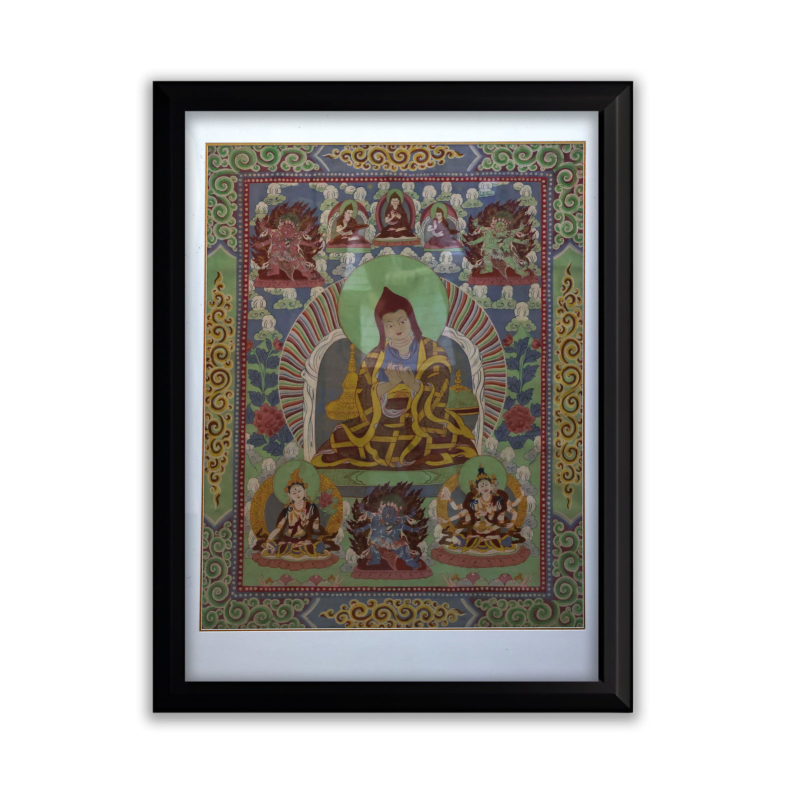 Qing Dynasty painting master Tsongkhapa (1 of 8)
