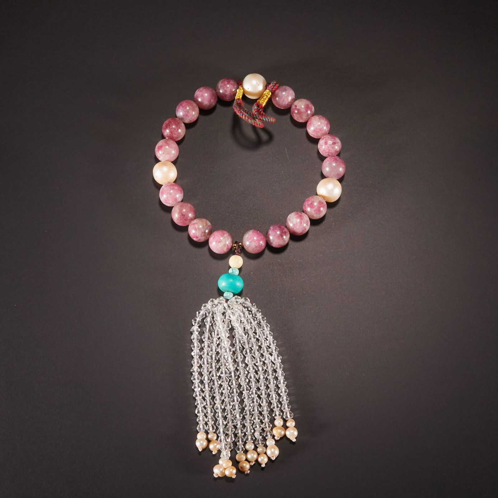 Qing Dynasty Ruby Eighteen-Bead Handheld (1 of 11)