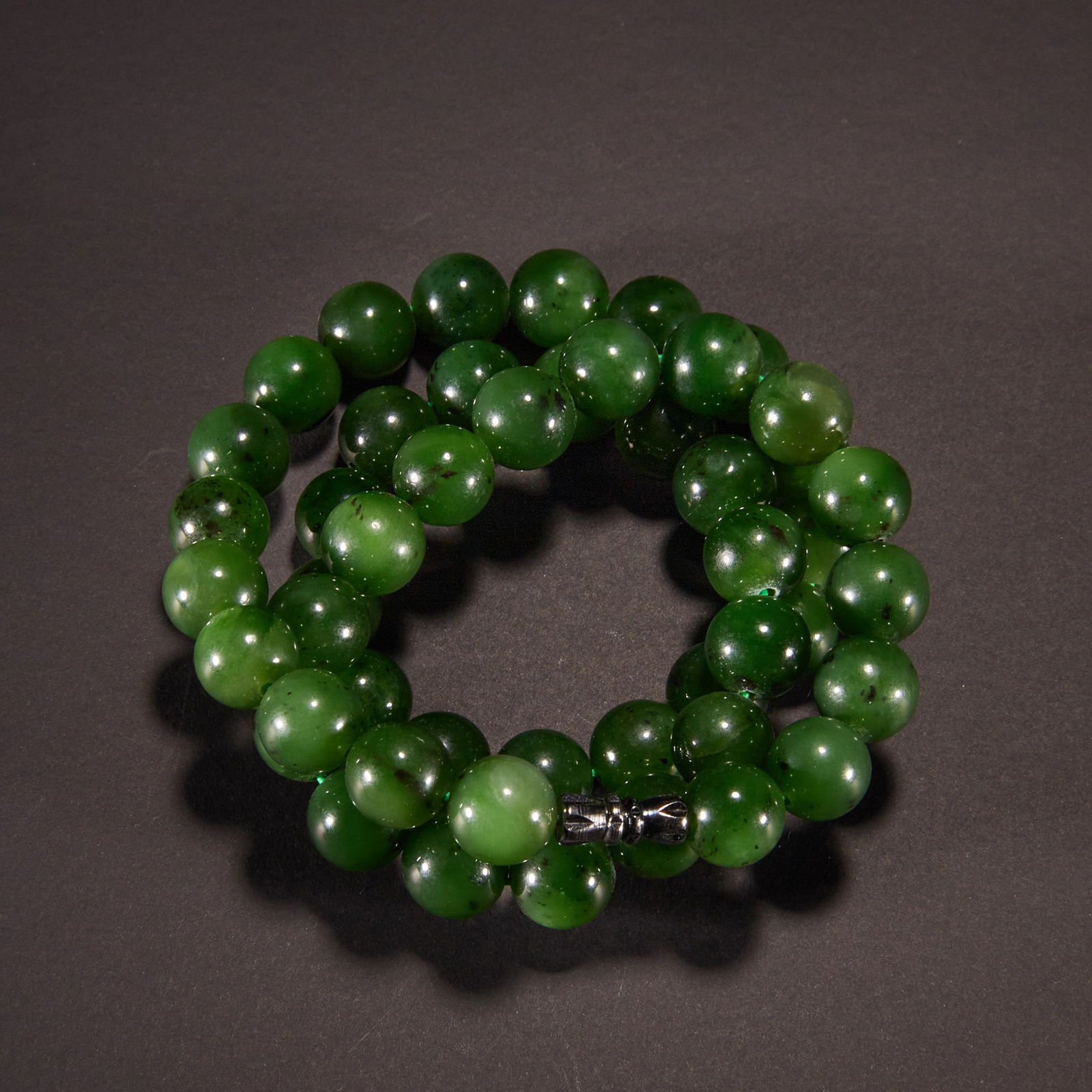 Qing Dynasty Jade Necklace (1 of 5)