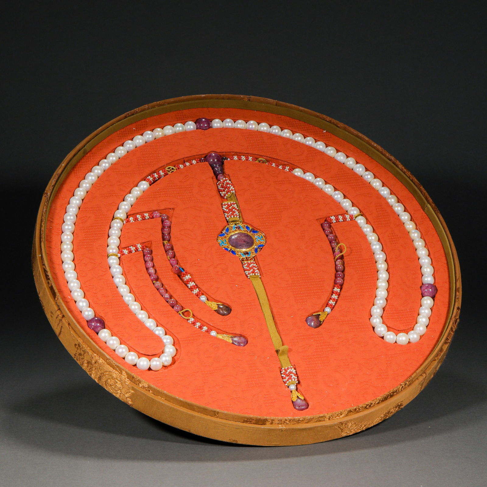 108 pearl beads from the Qing Dynasty: 127108 pearl beads from the Qing Dynasty