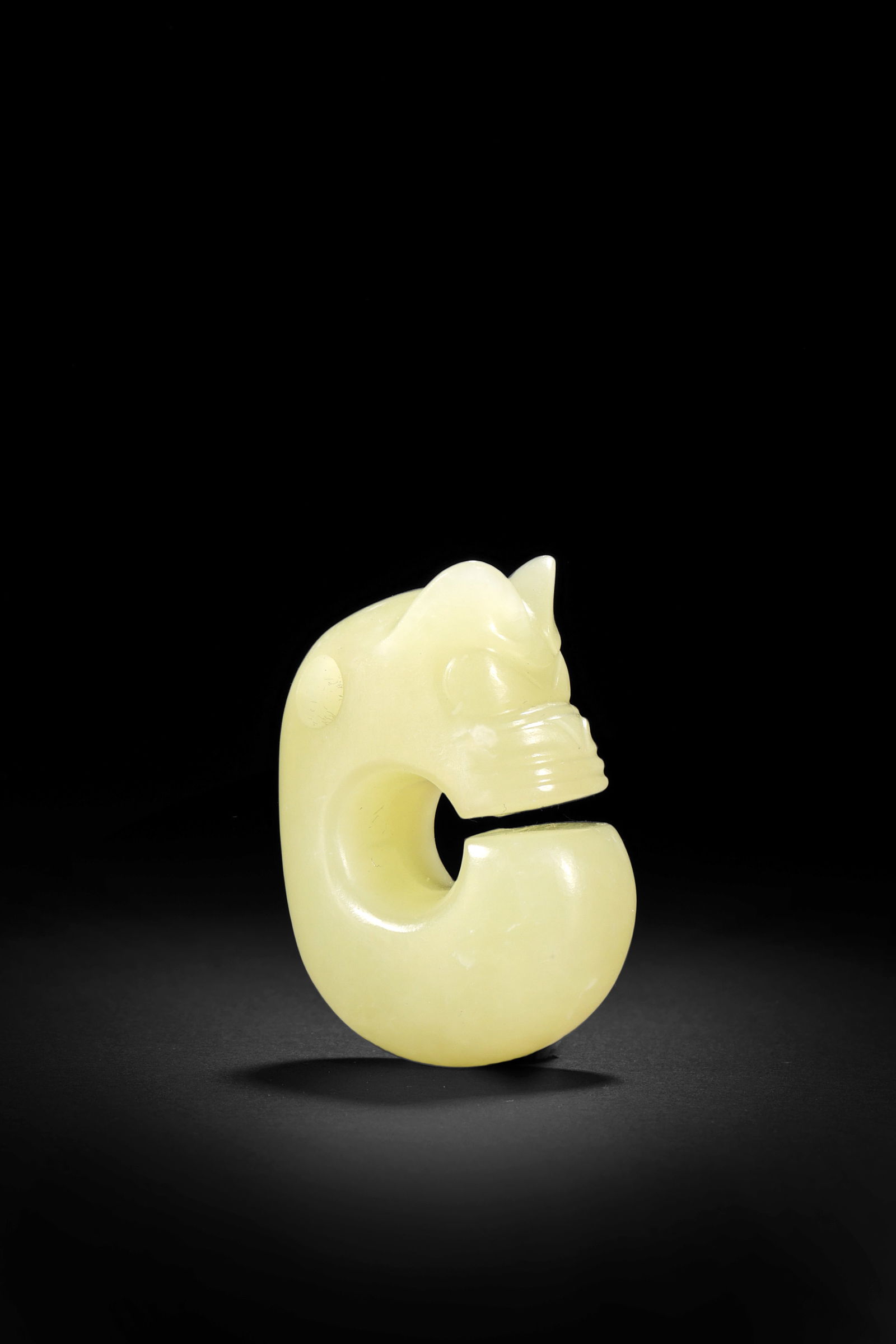 Hongshan Culture Jade Pig Dragon: 154Hongshan Culture Jade Pig Dragon