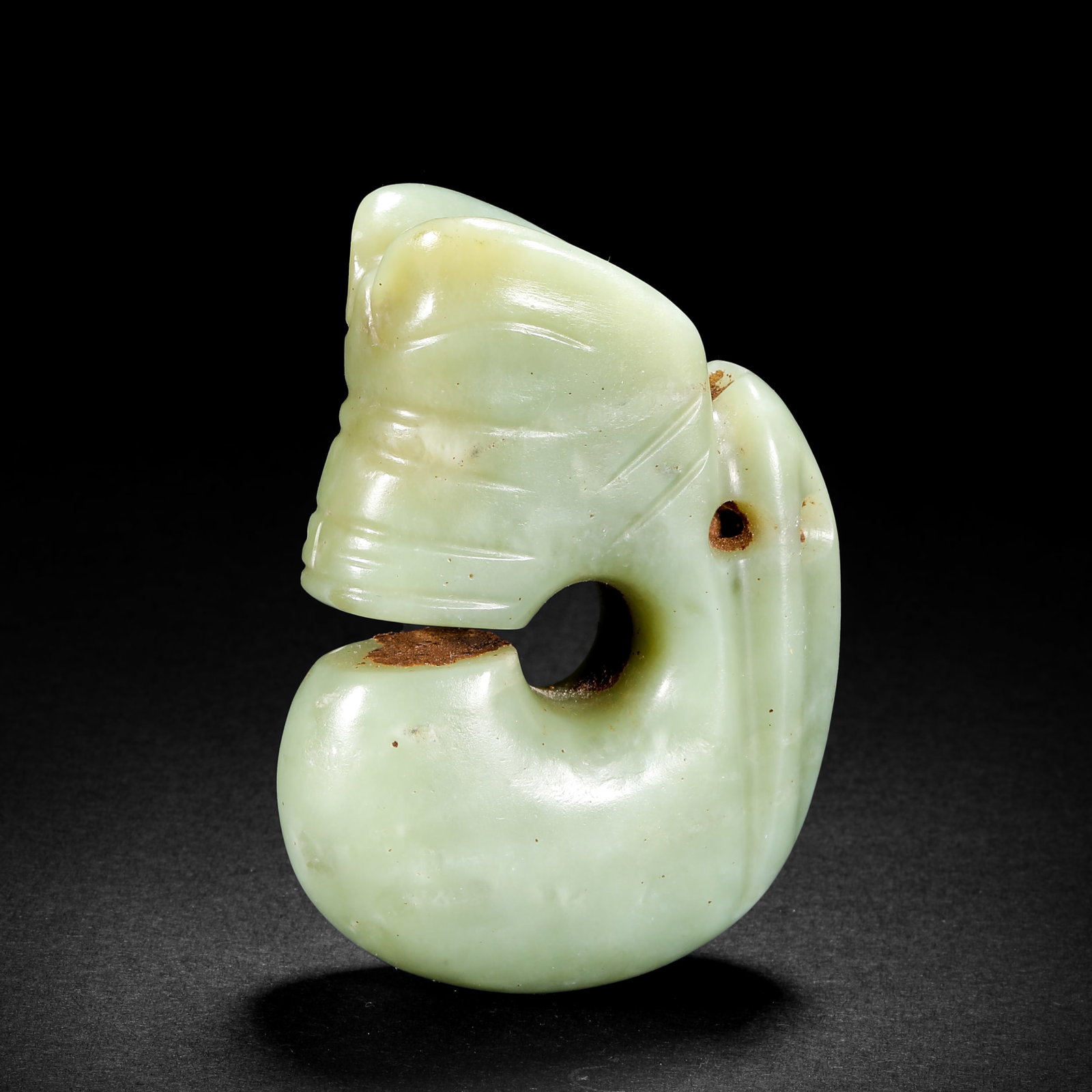 Jade pig-dragon before the Ming Dynasty (1 of 13)