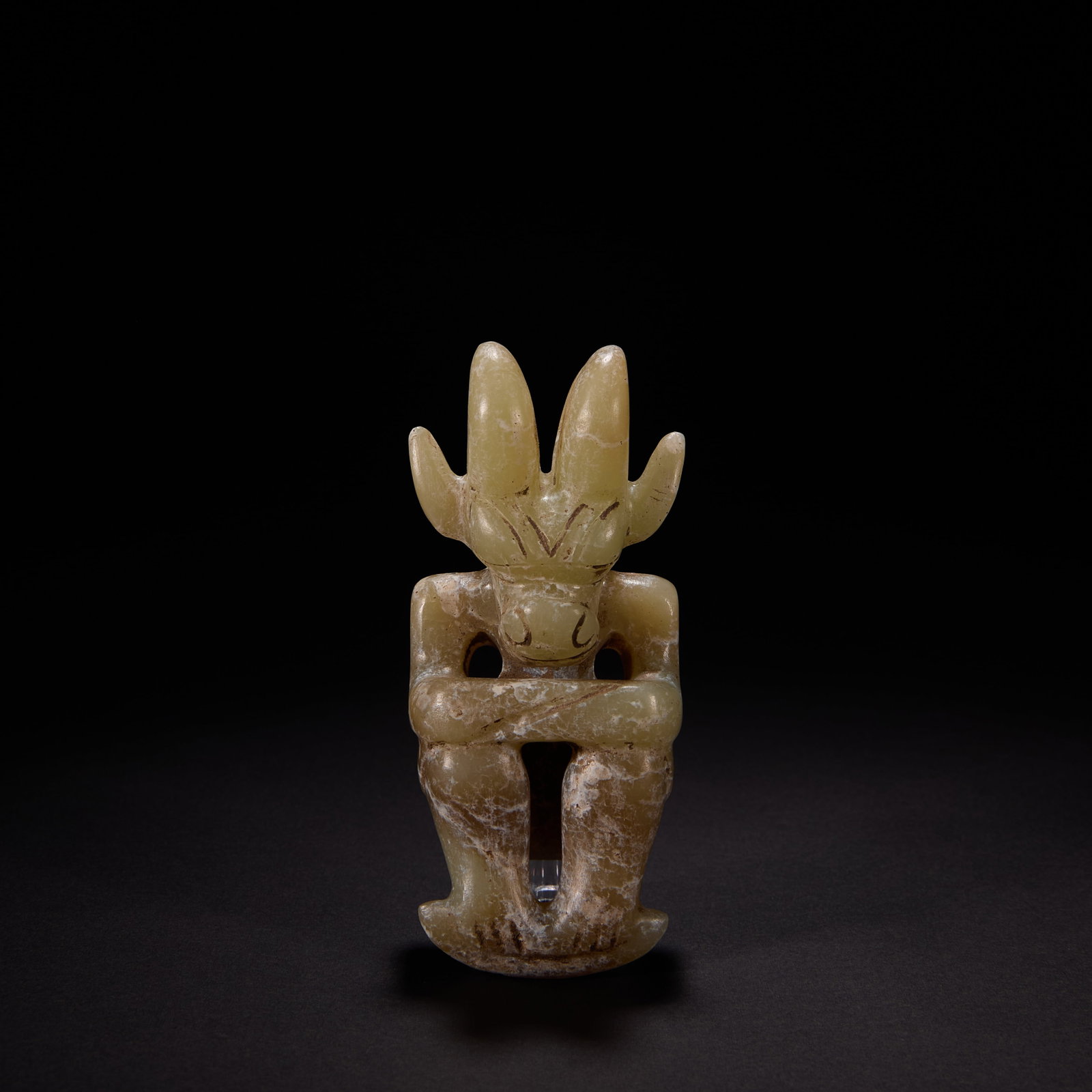 Before the Ming Dynasty, Red Mountain Culture, Sun God (1 of 8)
