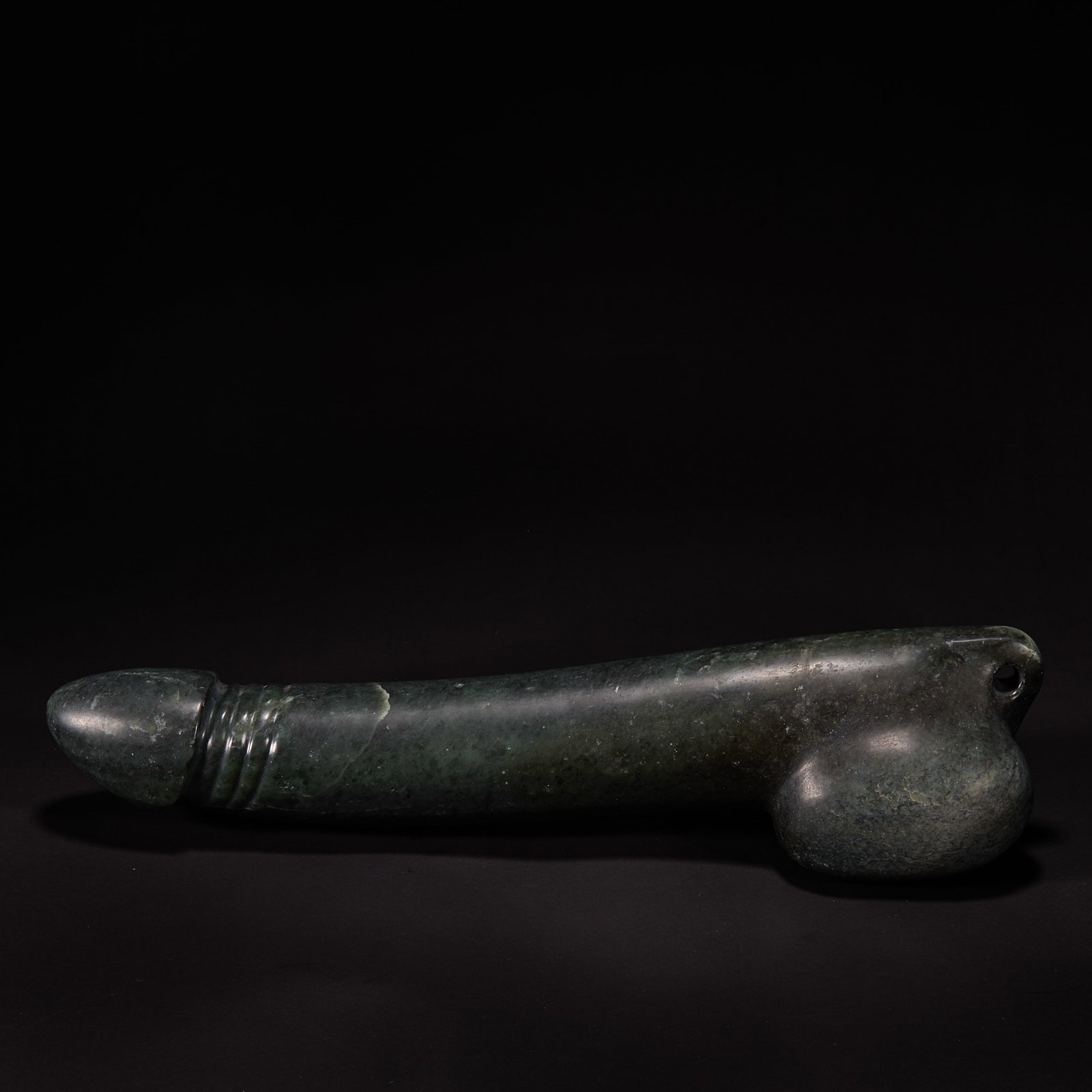 Yuyang wares of Hongshan culture before the Ming Dynasty: H37 cm W11 cm