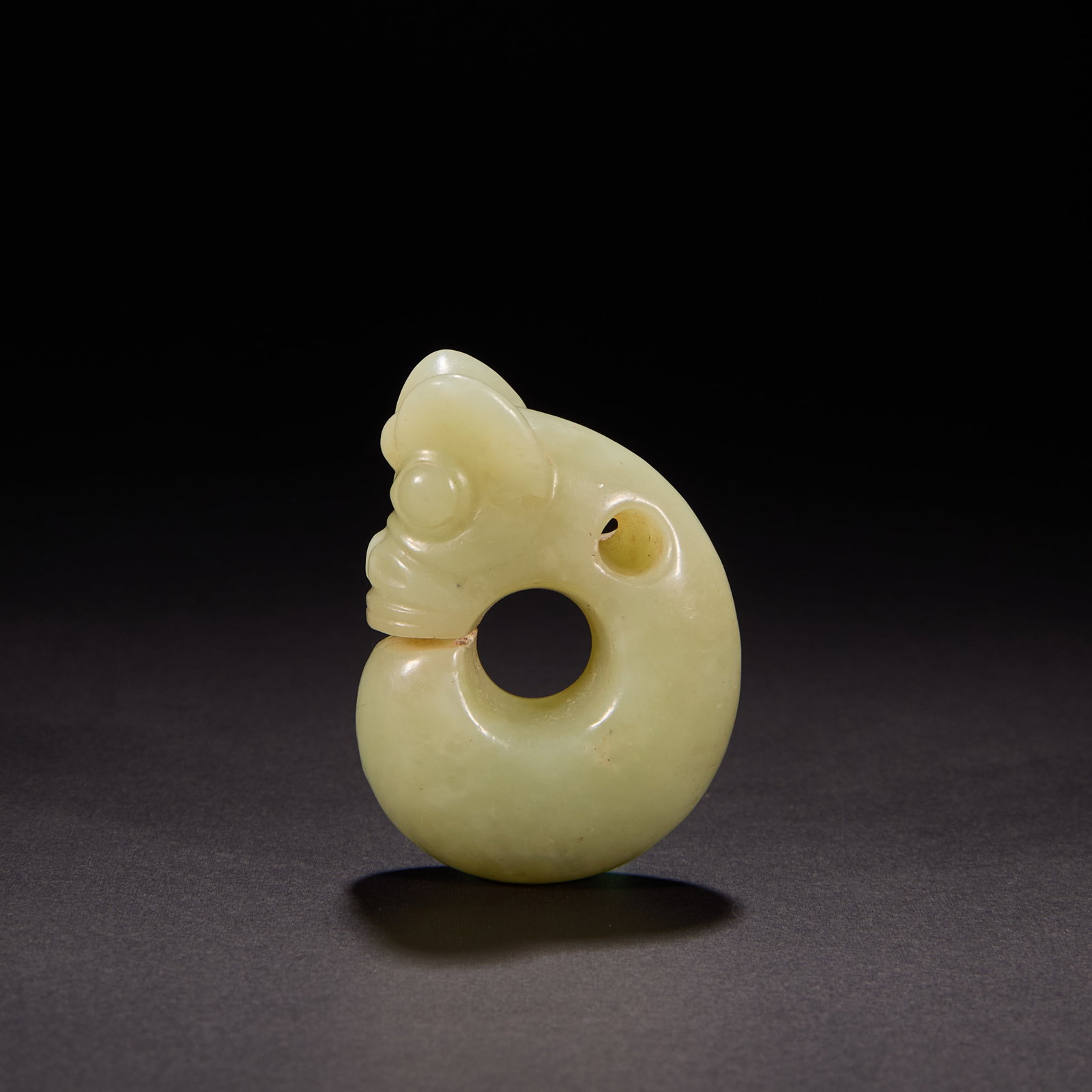 Before the Ming Dynasty Hongshan Culture Jade Pig Dragon (1 of 7)