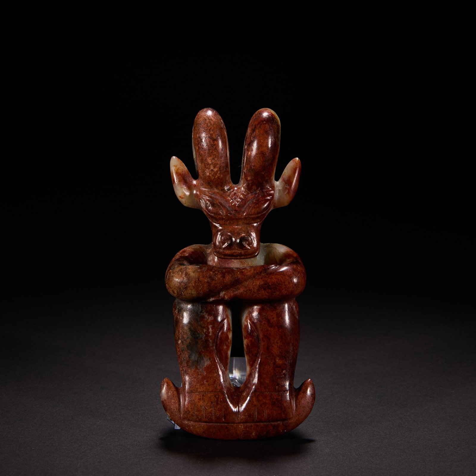 Before the Ming Dynasty, Red Mountain Culture, Sun God (1 of 7)