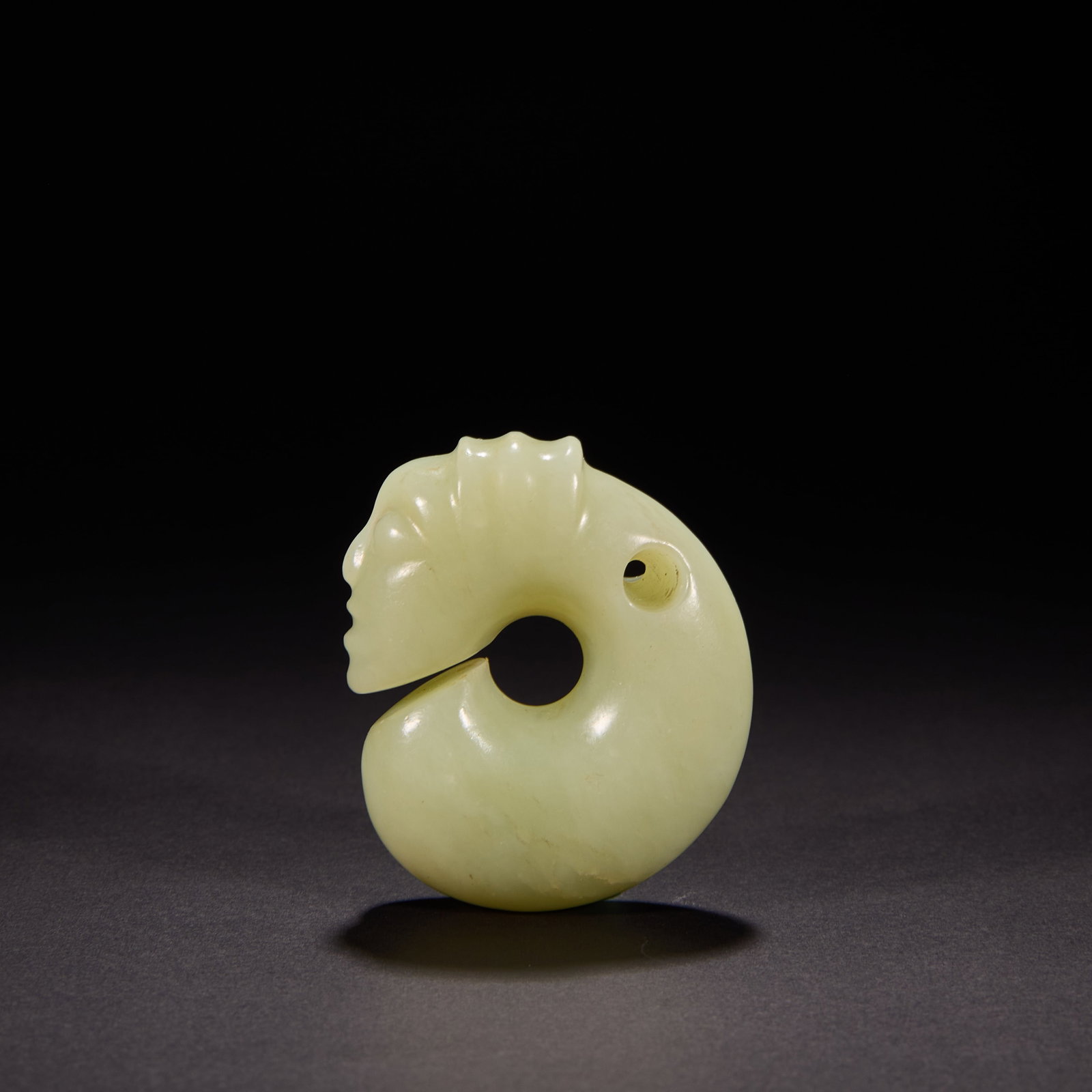 Before the Ming Dynasty Hongshan Culture Jade Pig Dragon (1 of 7)