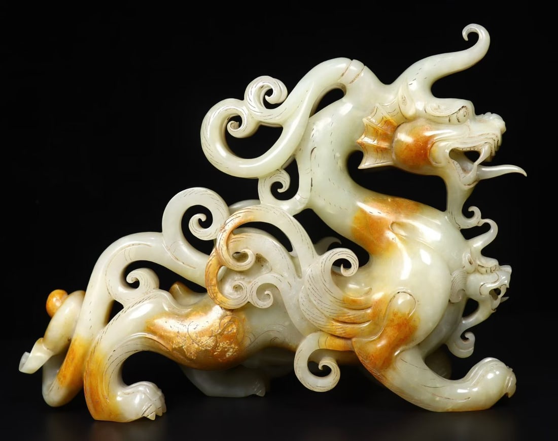 Hetian jade head before Ming Dynasty (1 of 8)