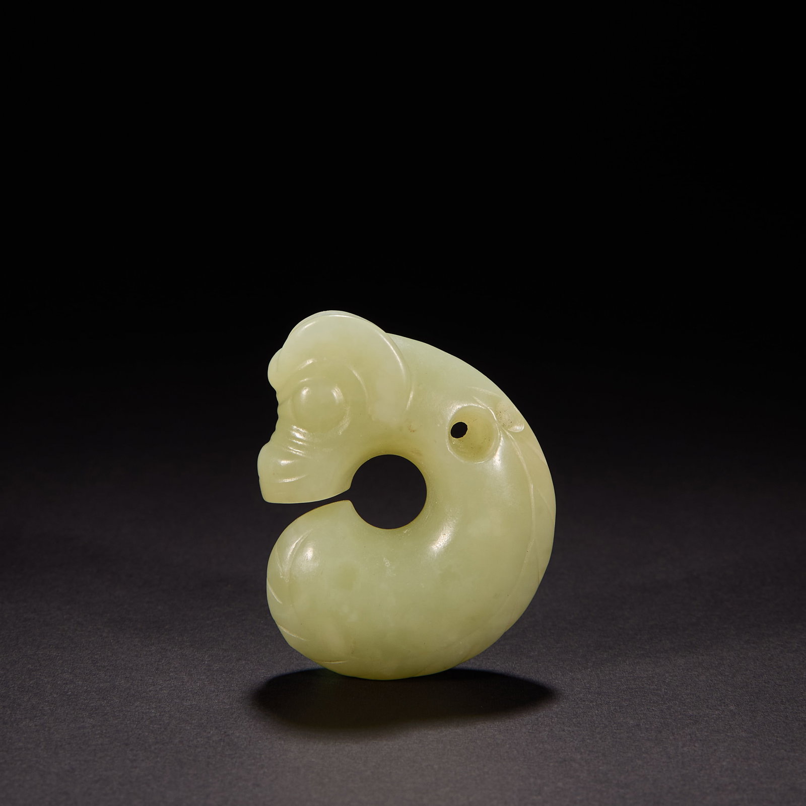 Before the Ming Dynasty Hongshan Culture Jade Pig Dragon (1 of 7)