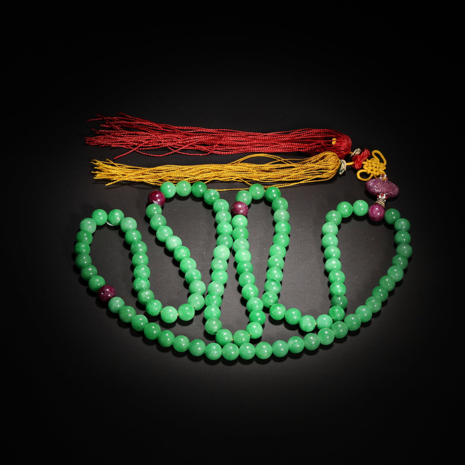 Qing Dynasty Jade Beads (1 of 7)