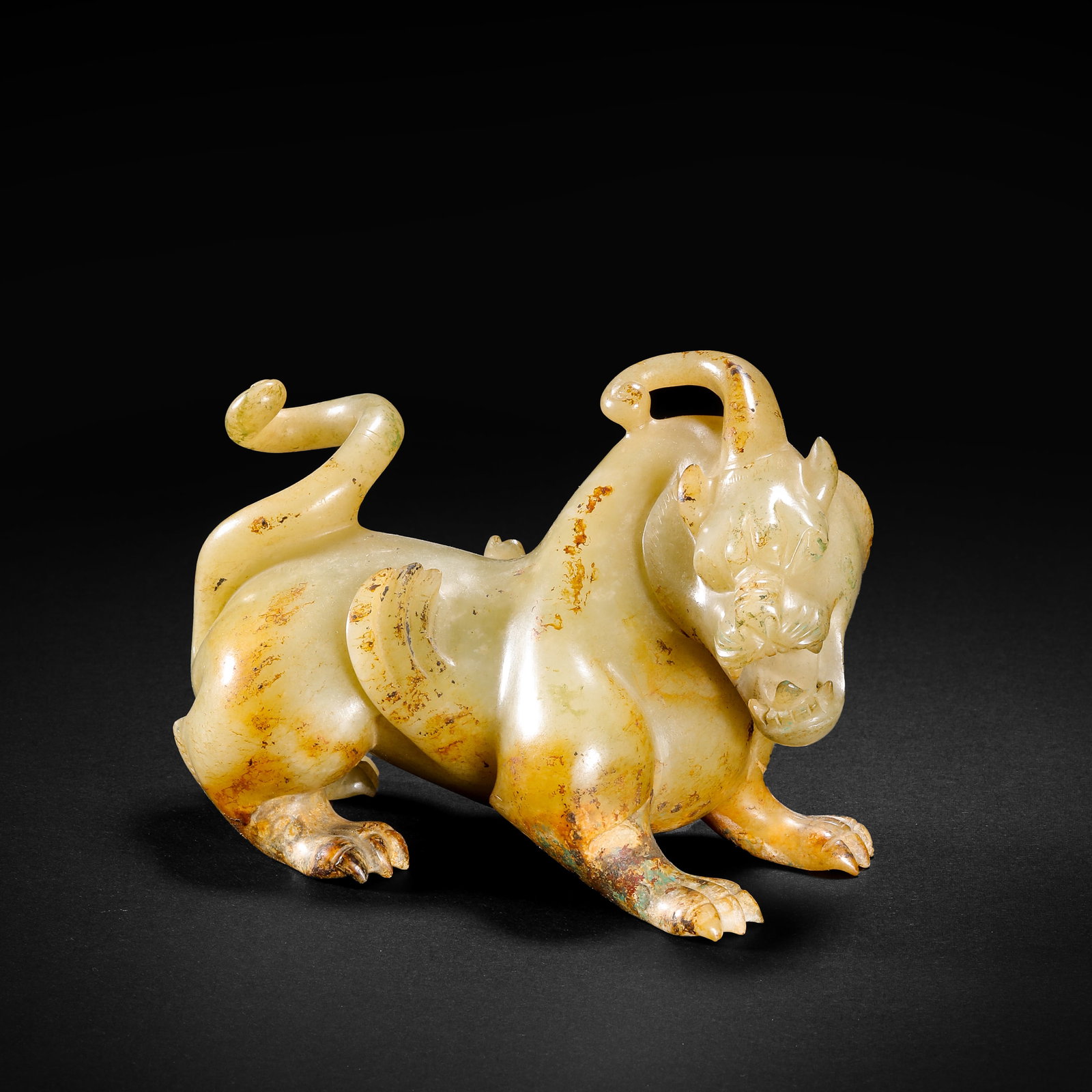Before the Ming Dynasty, Hetian Jade Roar (1 of 12)