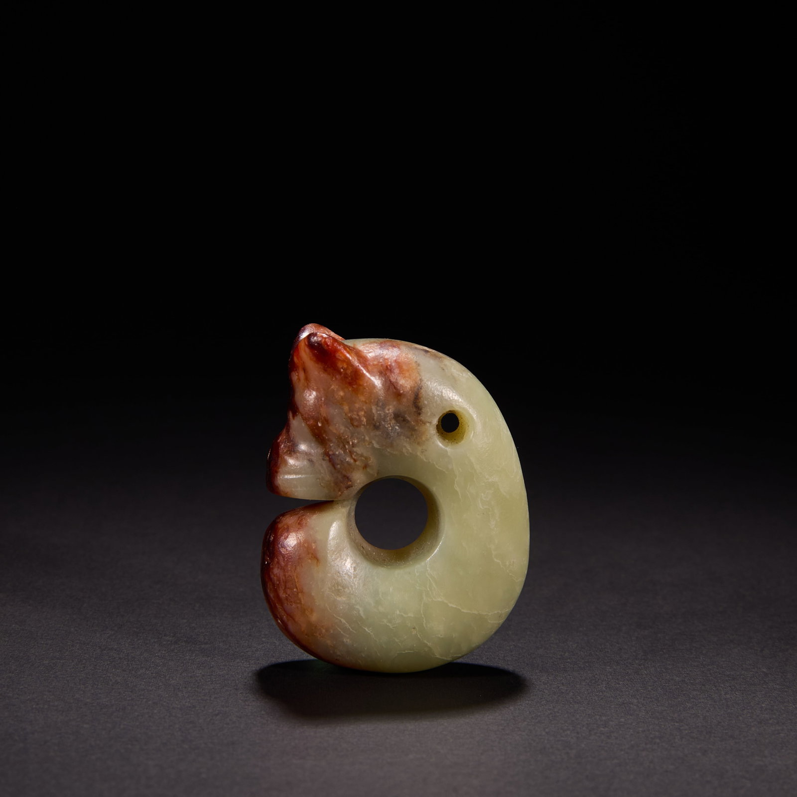 Before the Ming Dynasty Hongshan Culture Jade Pig Dragon (1 of 7)