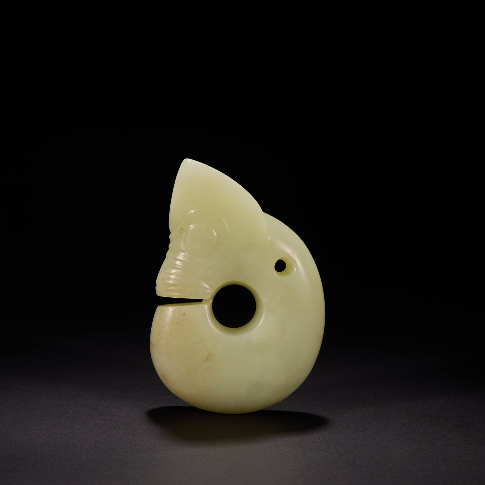 Before the Ming Dynasty Hongshan Culture Jade Pig Dragon (1 of 7)