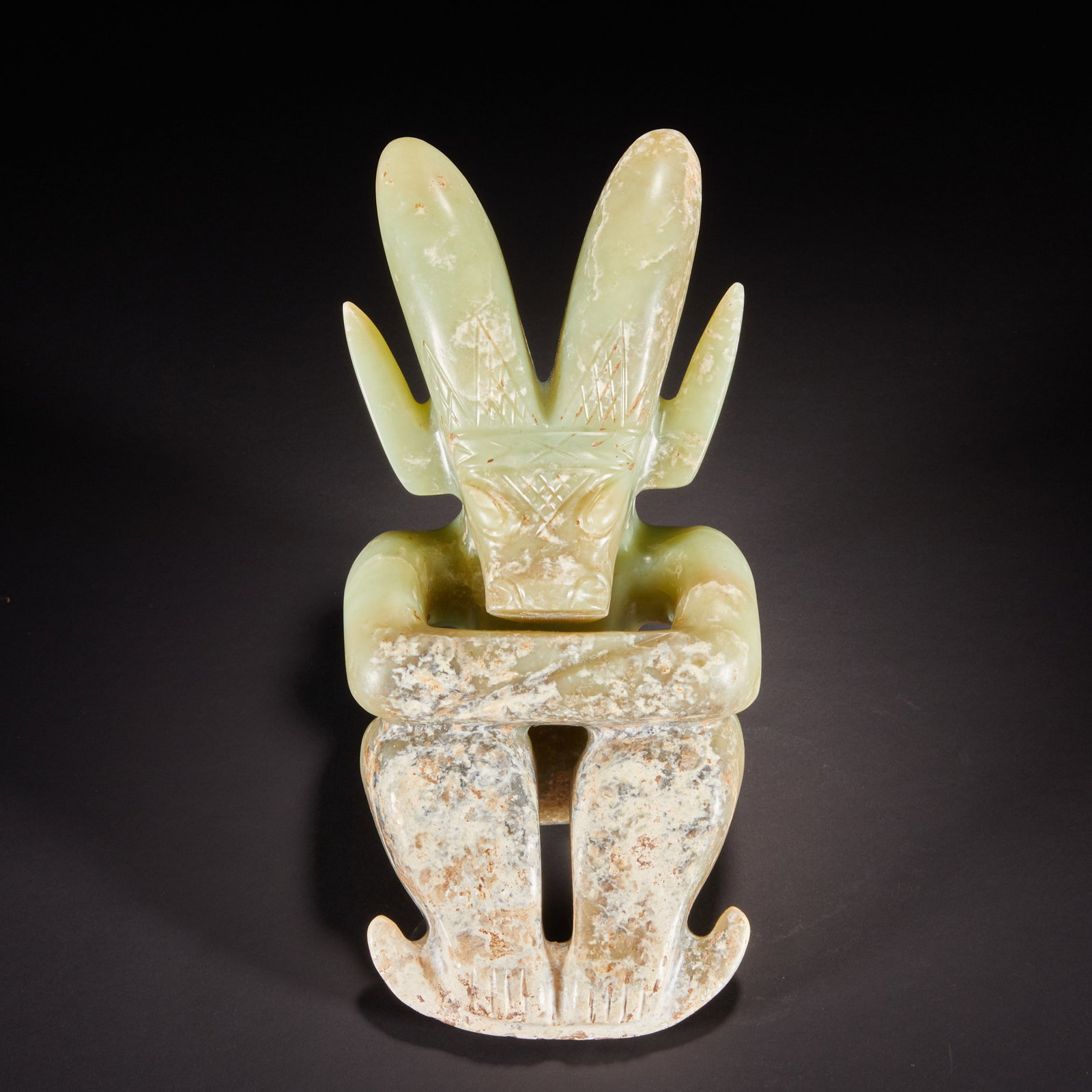 Before the Ming Dynasty, Red Mountain Culture, Sun God (1 of 14)