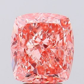 4.52 ct, Fancy Vivid Pink/VS2, Cushion cut IGI Graded Diamond