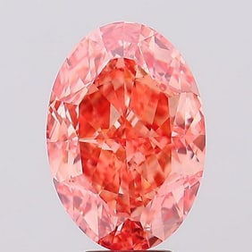 8.04 ct, Fancy Vivid Pink/VS1, Oval cut IGI Graded Diamond
