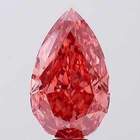 14.54 ct, Fancy Vivid Pink/VS1, Pear cut IGI Graded Diamond