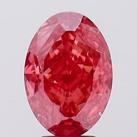 5.04 ct, Fancy Vivid Pink/VVS2, Oval cut IGI Graded Diamond