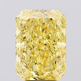 6.16 ct, Fancy Vivid Yellow/VS1, Radiant cut IGI Graded Diamond