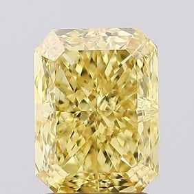 2.53 ct, Fancy Vivid Yellow/VS1, Radiant cut IGI Graded Diamond