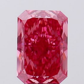 5.91 ct, Fancy Vivid Pink/VS1, Radiant cut IGI Graded Diamond