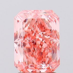 2.51 ct, Fancy Vivid Pink/VS1, Radiant cut IGI Graded Diamond