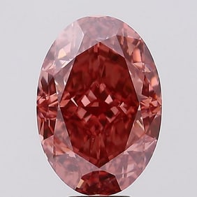 11.03 ct, Fancy Vivid Pink/VS1, Oval cut IGI Graded Diamond