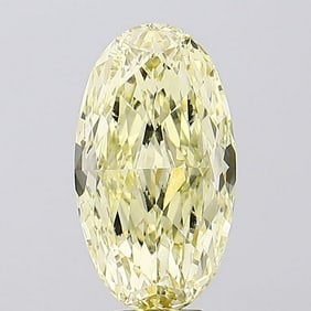 10.01 ct, Fancy Intense Yellow/VS1, Oval cut IGI Graded Diamond