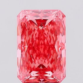 4.07 ct, Fancy Vivid Pink/VVS2, Radiant cut IGI Graded Diamond
