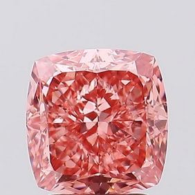 3.09 ct, Fancy Vivid Pink/VVS2, Cushion cut IGI Graded Diamond