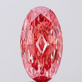 10.05 ct, Fancy Vivid Pink/VS1, Oval cut IGI Graded Diamond