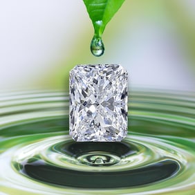 5.05 ct, D/VVS2, Radiant cut IGI Graded Diamond